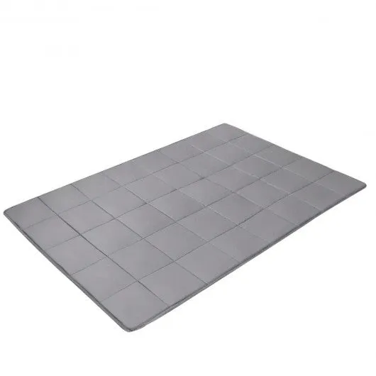 17 lbs 100% Cotton Weighted Blanket with Glass Beads