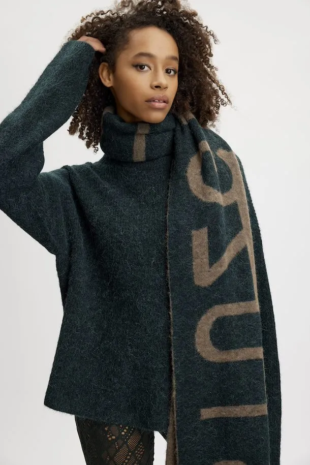 AlphaGZ Scarf in Dark Sand/Jet Set