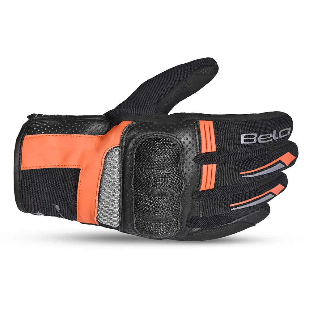 BELA Hero Air Summer Mesh Gloves Black Orange