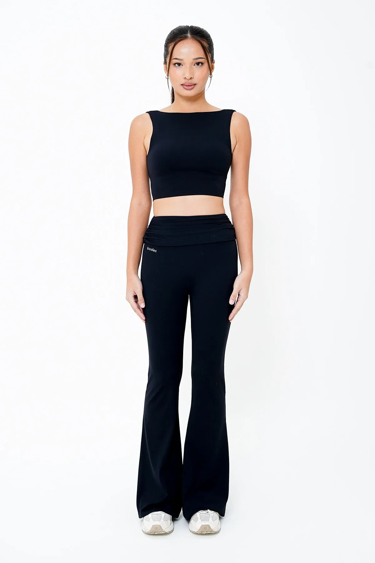 Enchant Flare Pants in Black