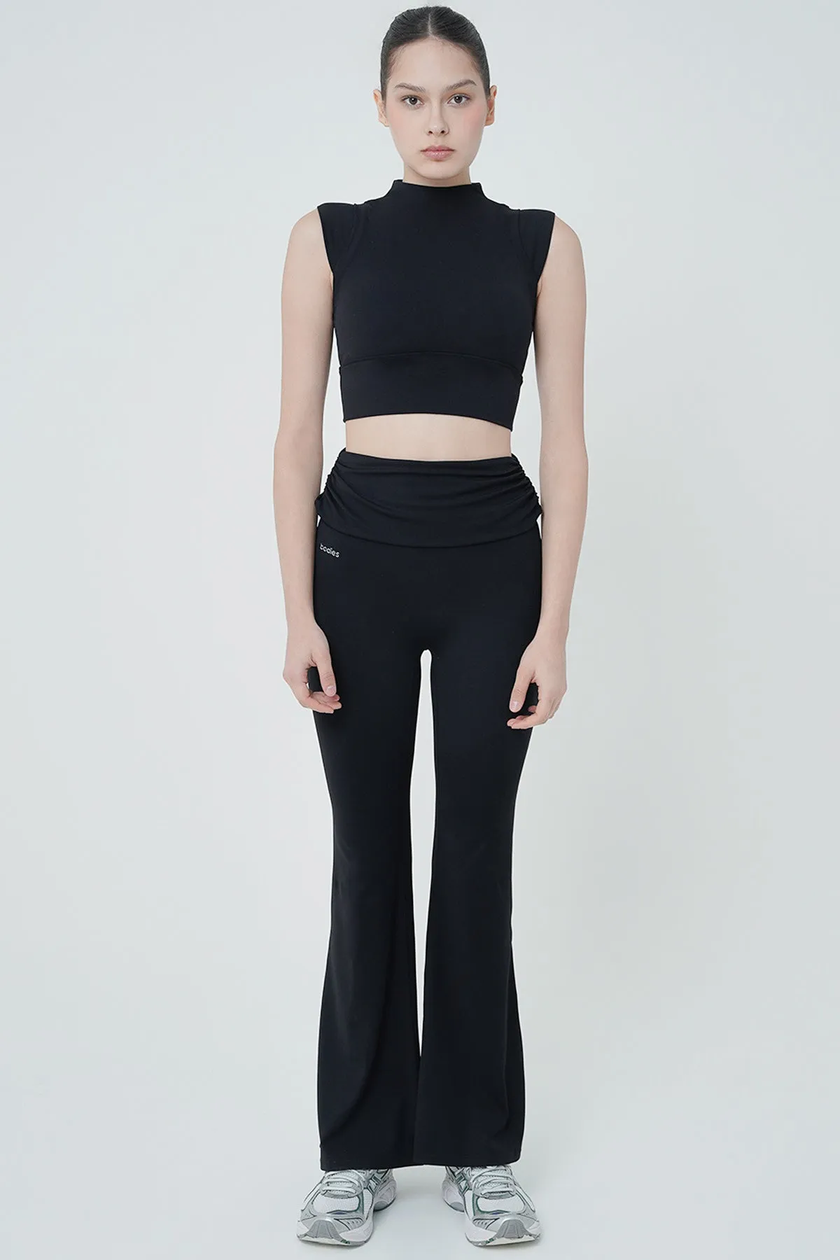 Enchant Flare Pants in Black