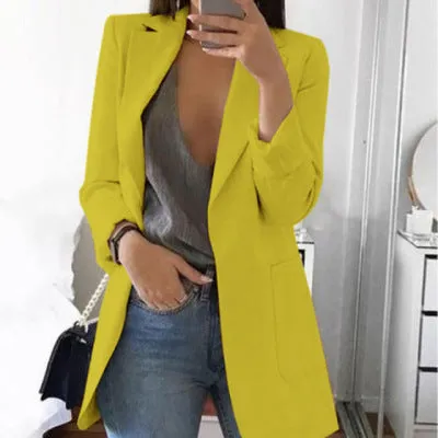 Janica™ - Fashion Long Sleeve Blazer For Women
