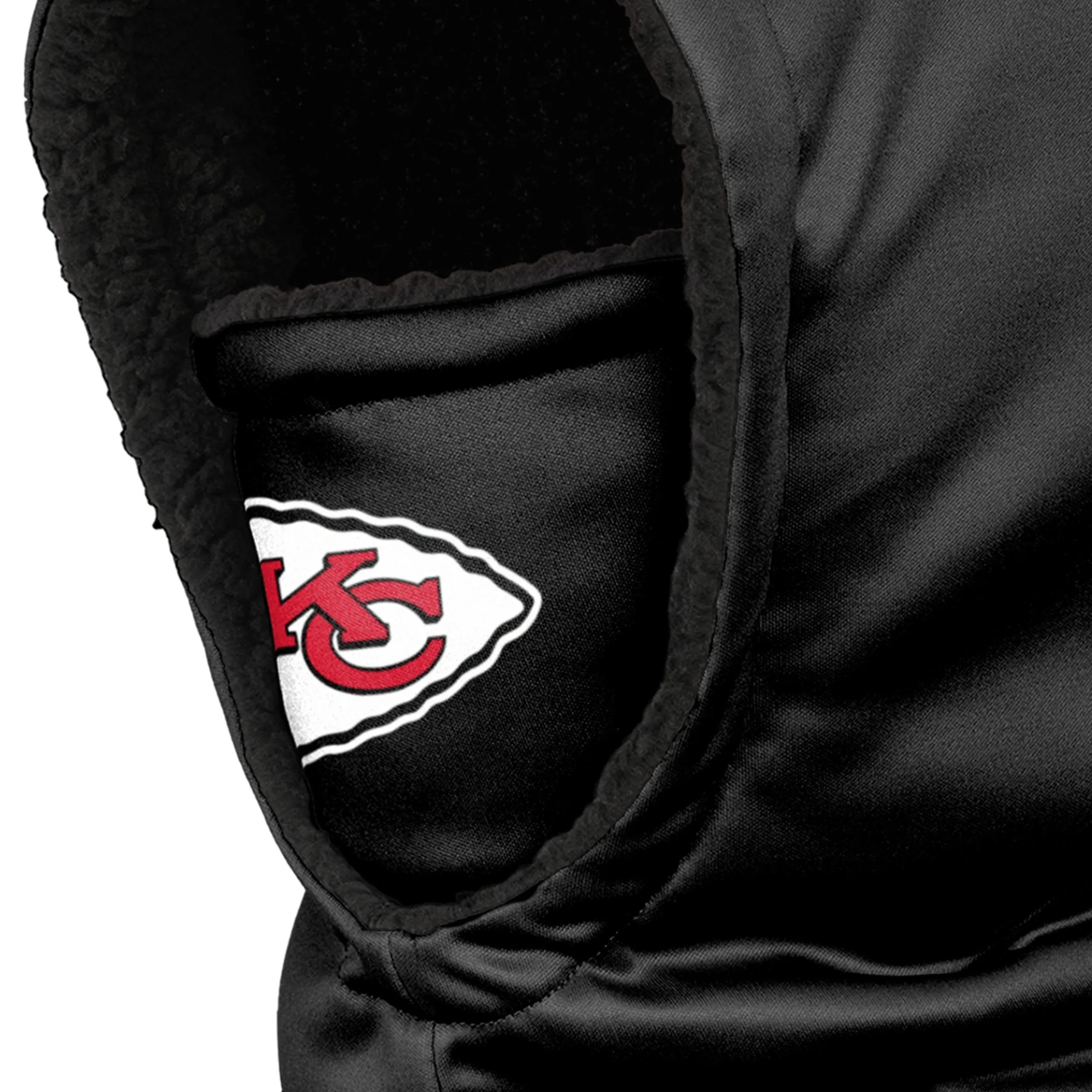 Kansas City Chiefs NFL Black Hooded Gaiter