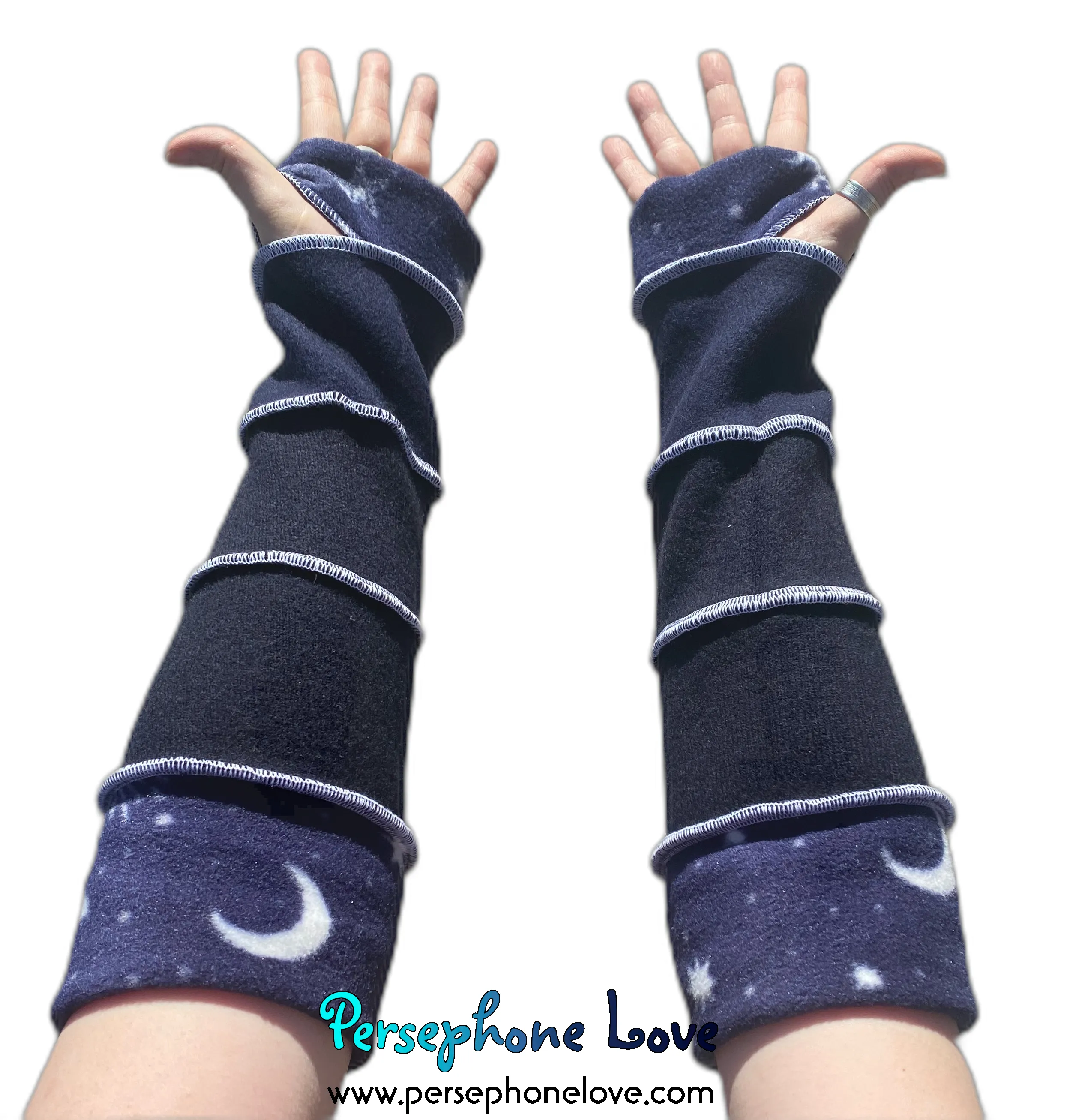 Katwise-inspired felted cashmere/merino arm warmers-1555