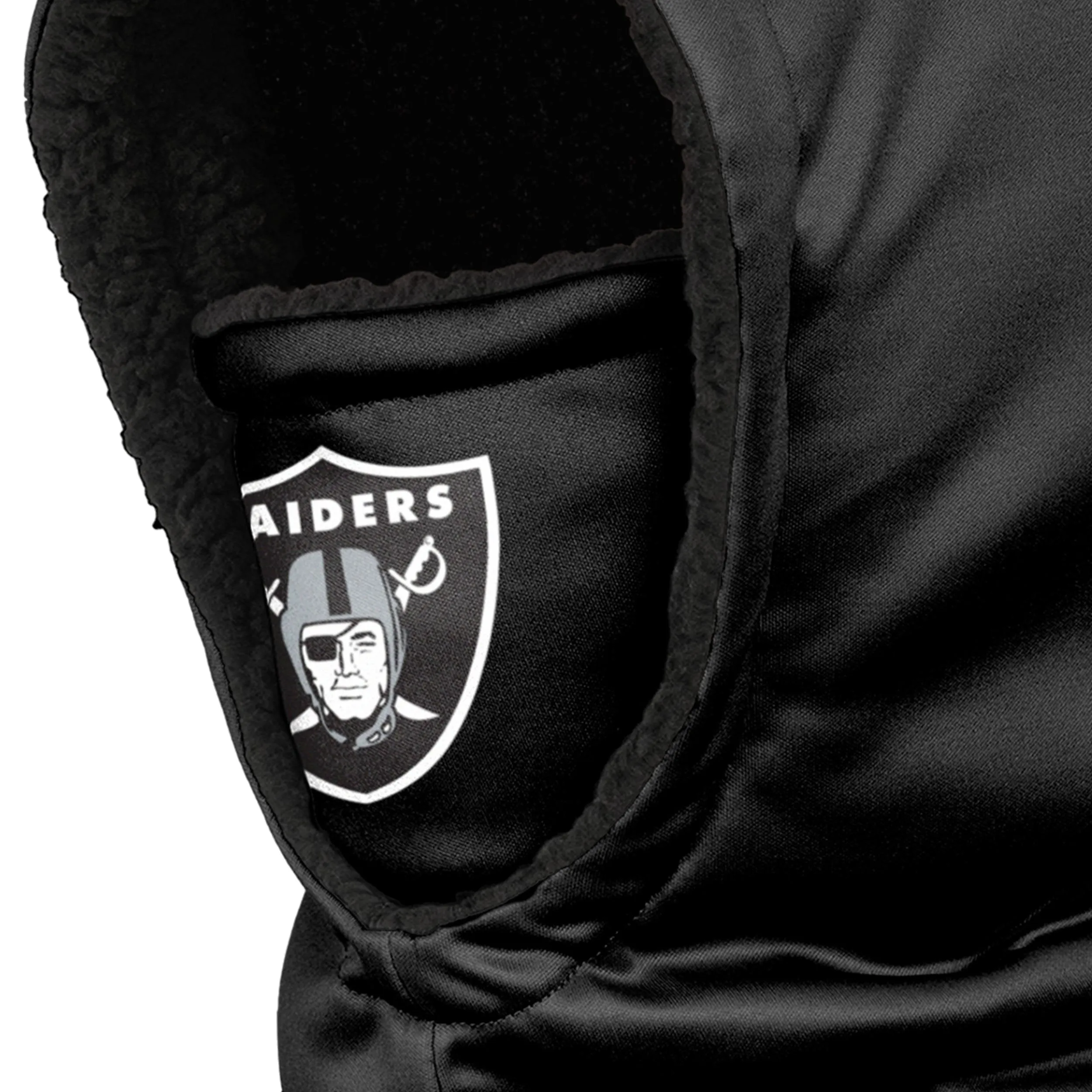 Las Vegas Raiders NFL Black Hooded Gaiter