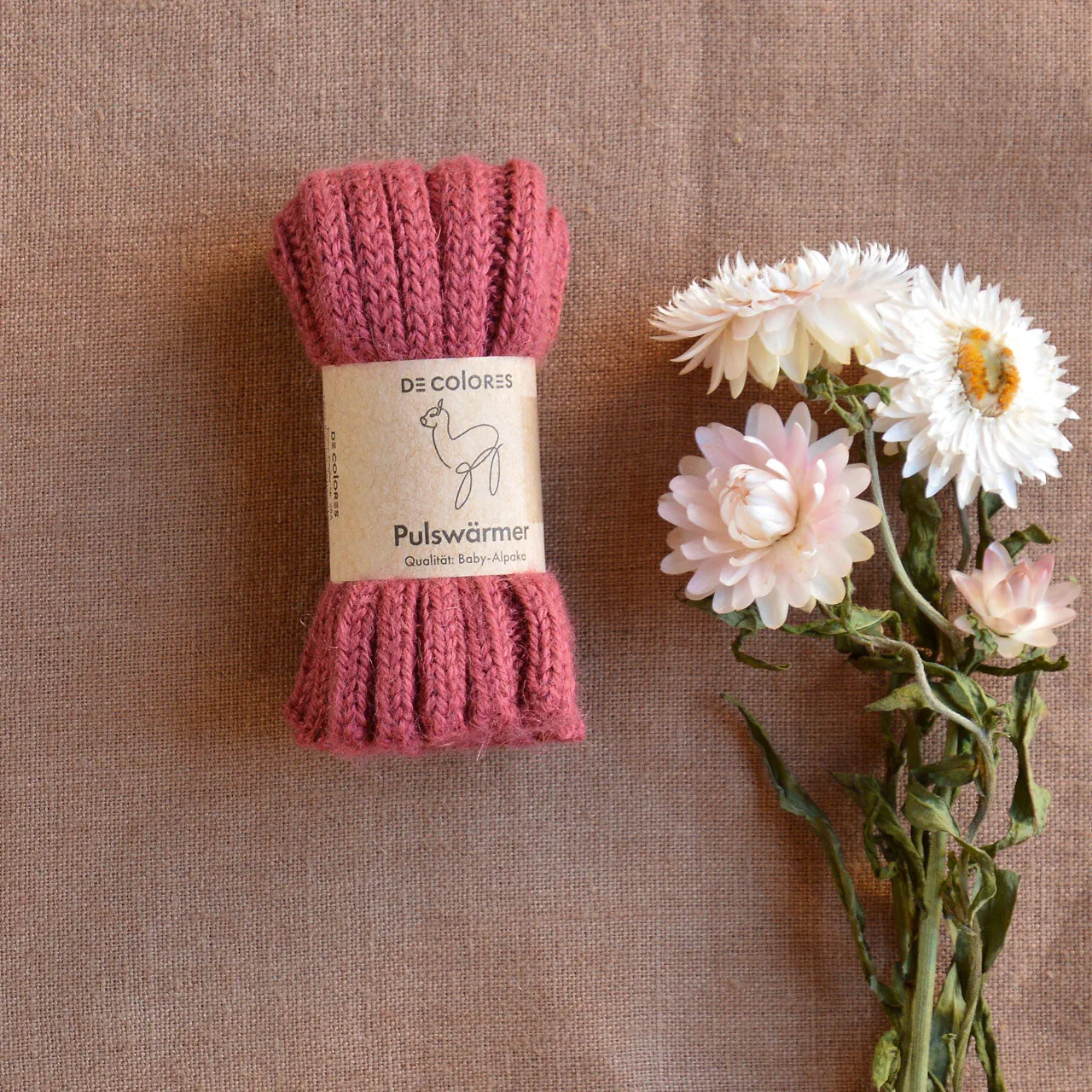 Mini Wristwarmers - 100% Baby Alpaca (Kids-Adults)