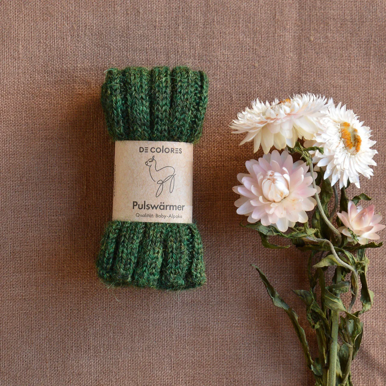Mini Wristwarmers - 100% Baby Alpaca (Kids-Adults)
