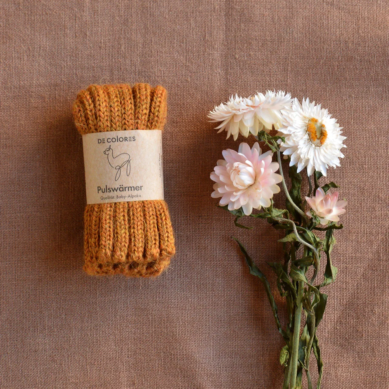 Mini Wristwarmers - 100% Baby Alpaca (Kids-Adults)