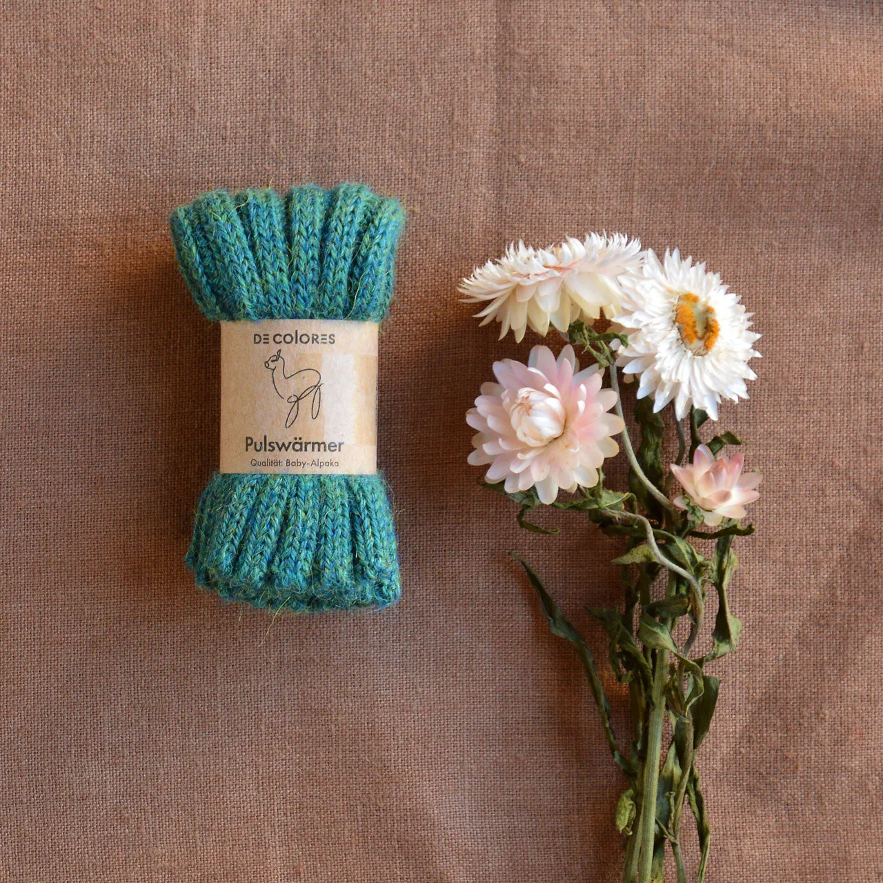 Mini Wristwarmers - 100% Baby Alpaca (Kids-Adults)