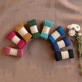 Mini Wristwarmers - 100% Baby Alpaca (Kids-Adults)