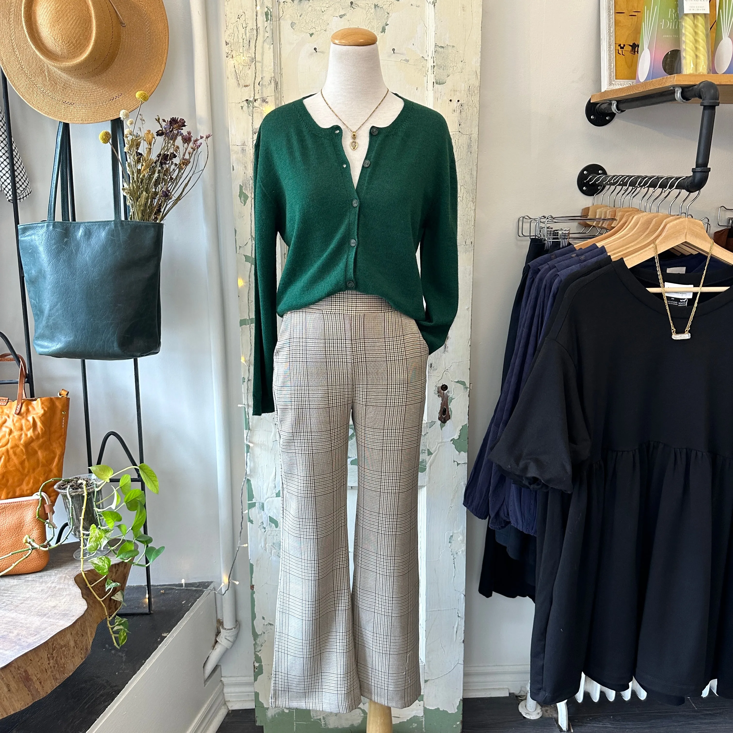 Mus and BomBon // Pisuerga Plaid Pants