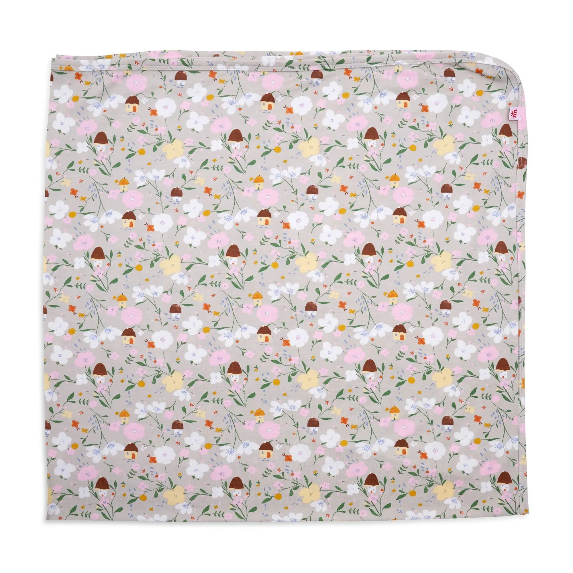 Portabella Posies Modal Swaddle