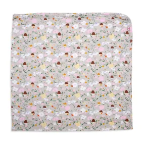 Portabella Posies Modal Swaddle