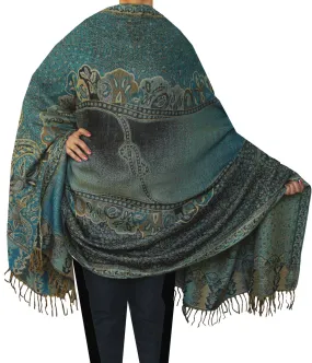 Shawls Scarves Womens Wool Wrap India Clothing (82 x 42 inches)