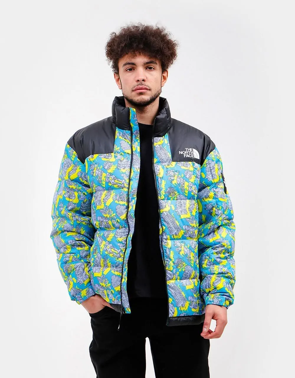 The North Face Lhotse Jacket - Sweet Lavender Urban By Nature Print