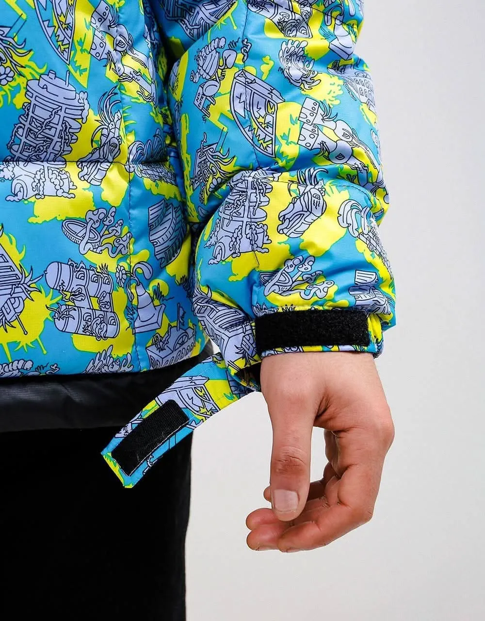 The North Face Lhotse Jacket - Sweet Lavender Urban By Nature Print