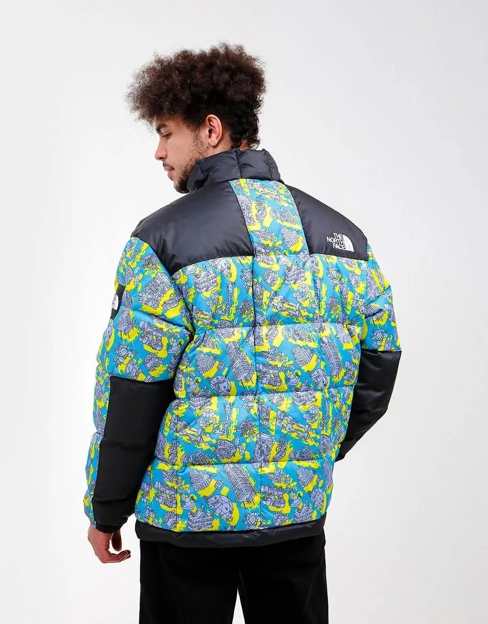 The North Face Lhotse Jacket - Sweet Lavender Urban By Nature Print