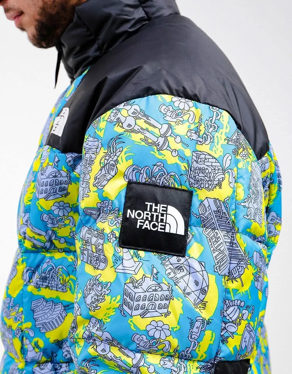 The North Face Lhotse Jacket - Sweet Lavender Urban By Nature Print