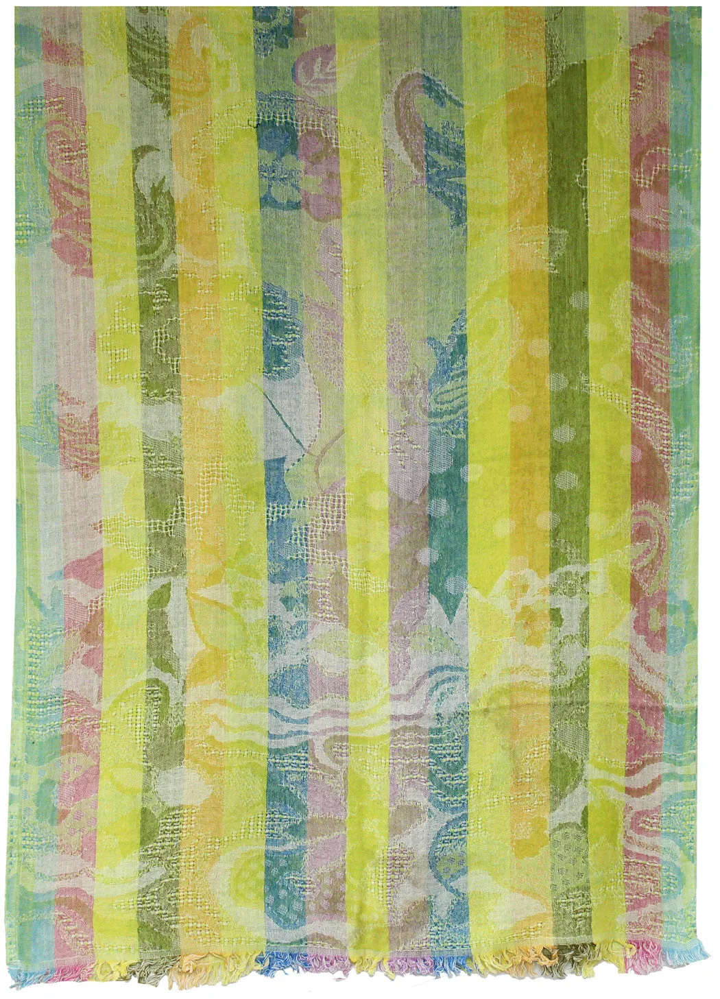 Womens Wool Shawl Scarf Gift India Clothes (76 x 26 inches)